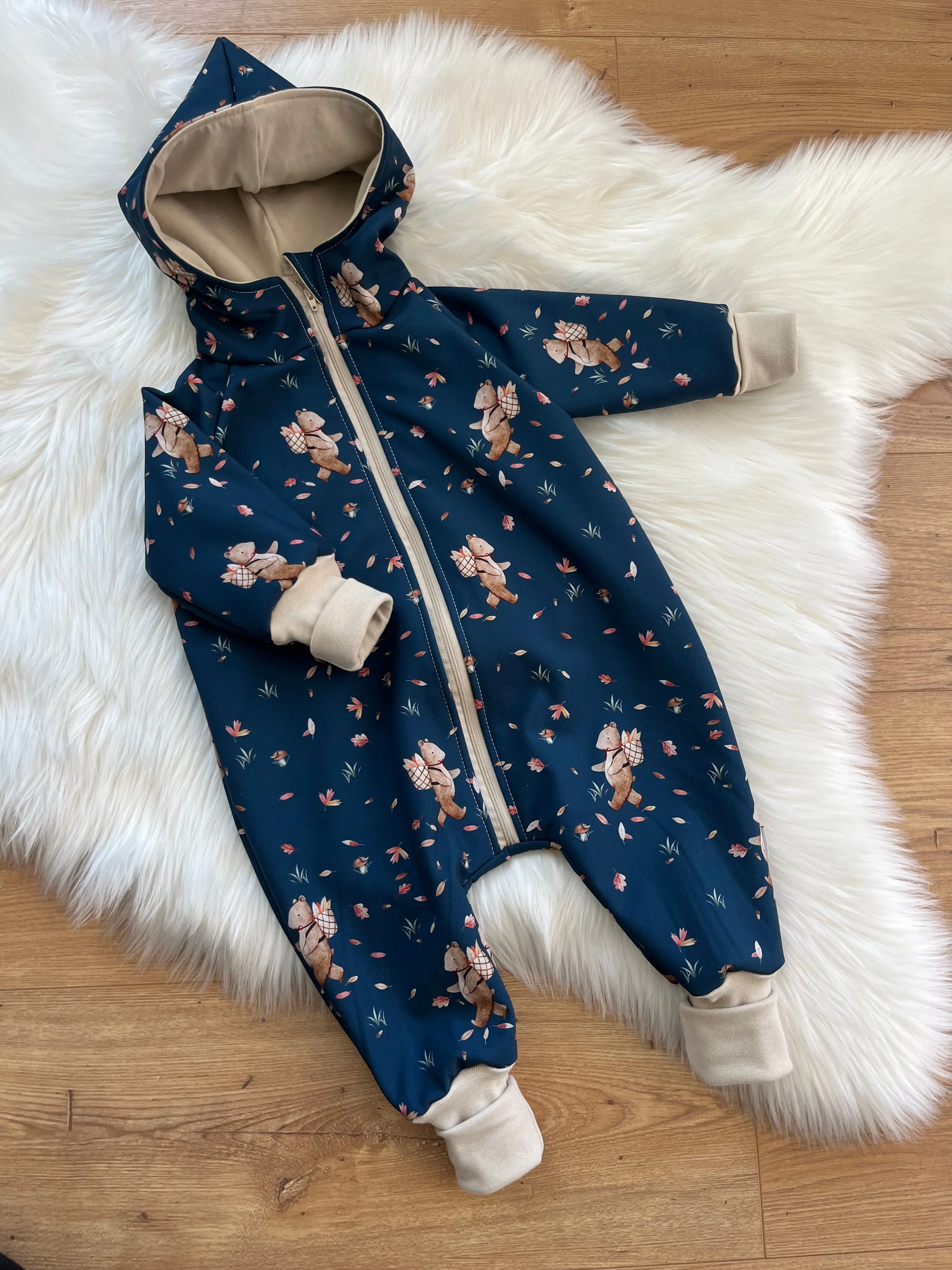 Softshelloverall mit Print