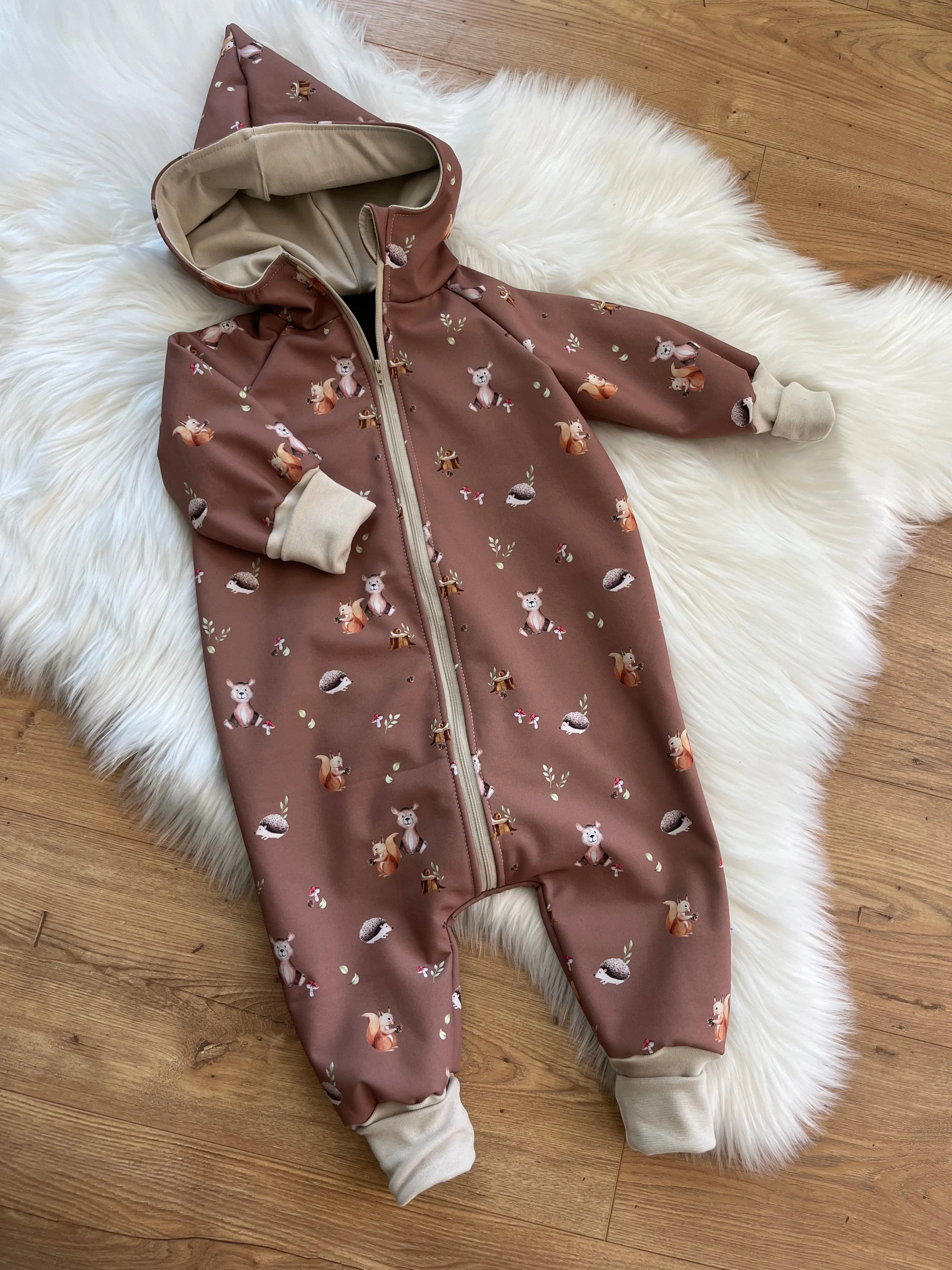 Softshelloverall mit Print
