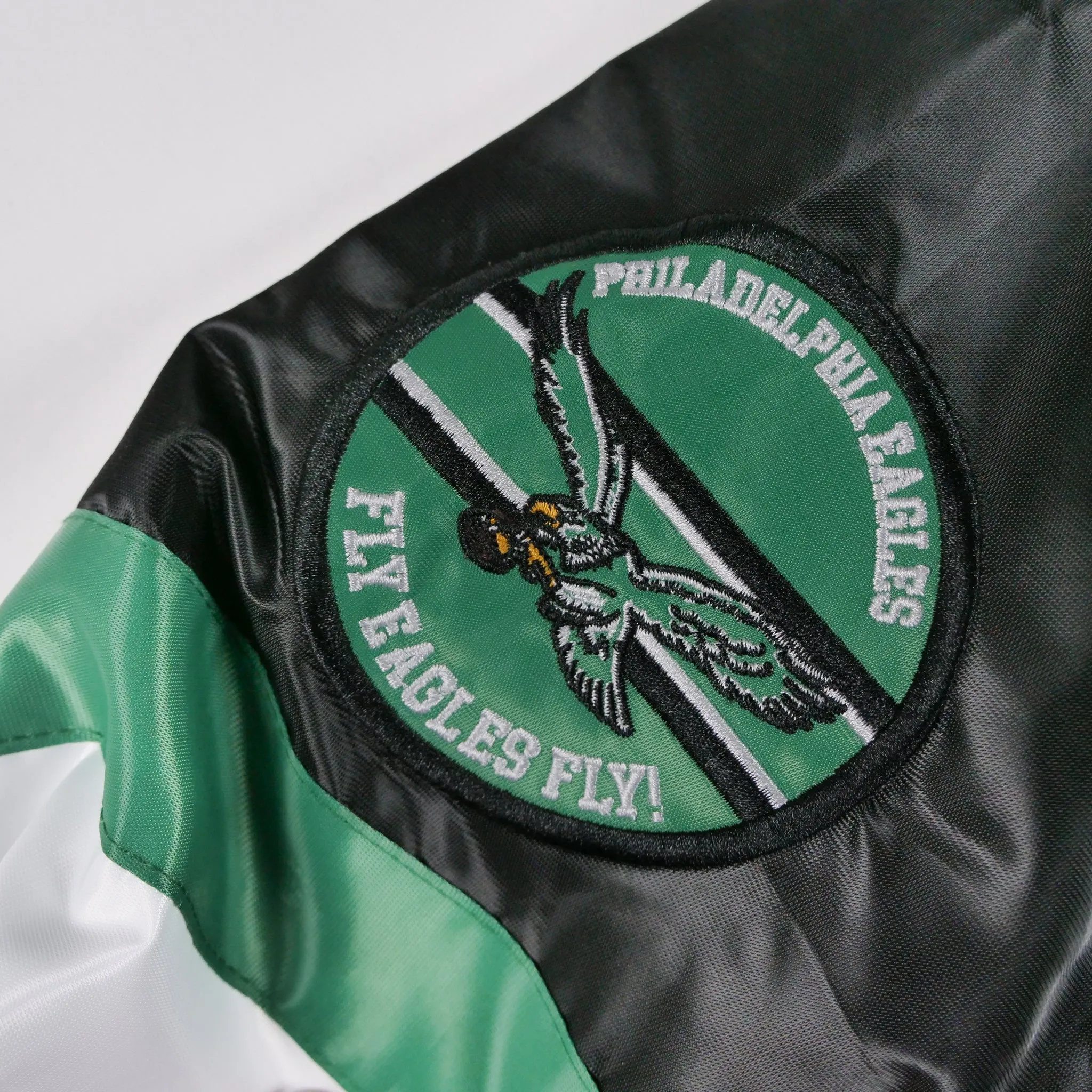 Starter Satin Jacket Custom Exclusive Philadelphia Eagles