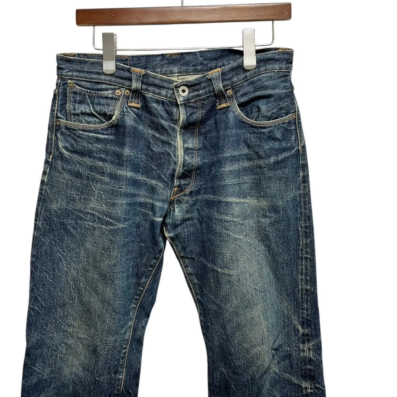 STEVENSON OVERALL CO スティーブンソンオーバーオールズ Ventura 737 ストレートデニムパンツ