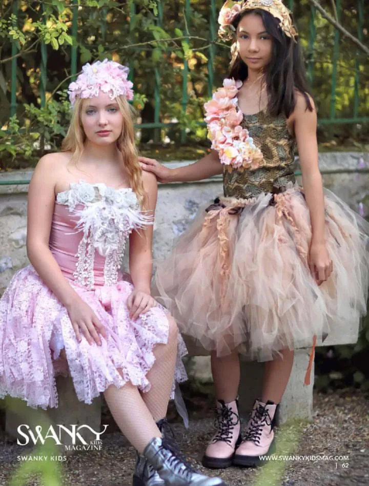 Sustainable Floral Lace Corset Top Handcrafted – Barbie