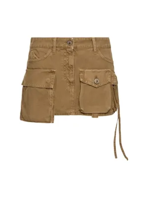 The Attico   Fay mini cargo skirt 
