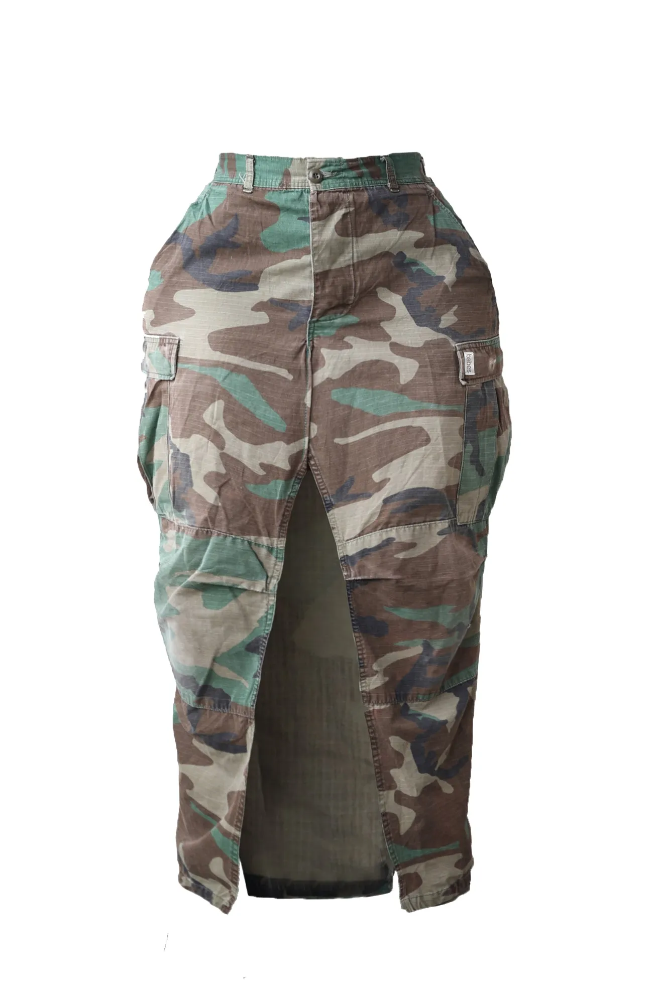 The Camo Long Skirt ♻️