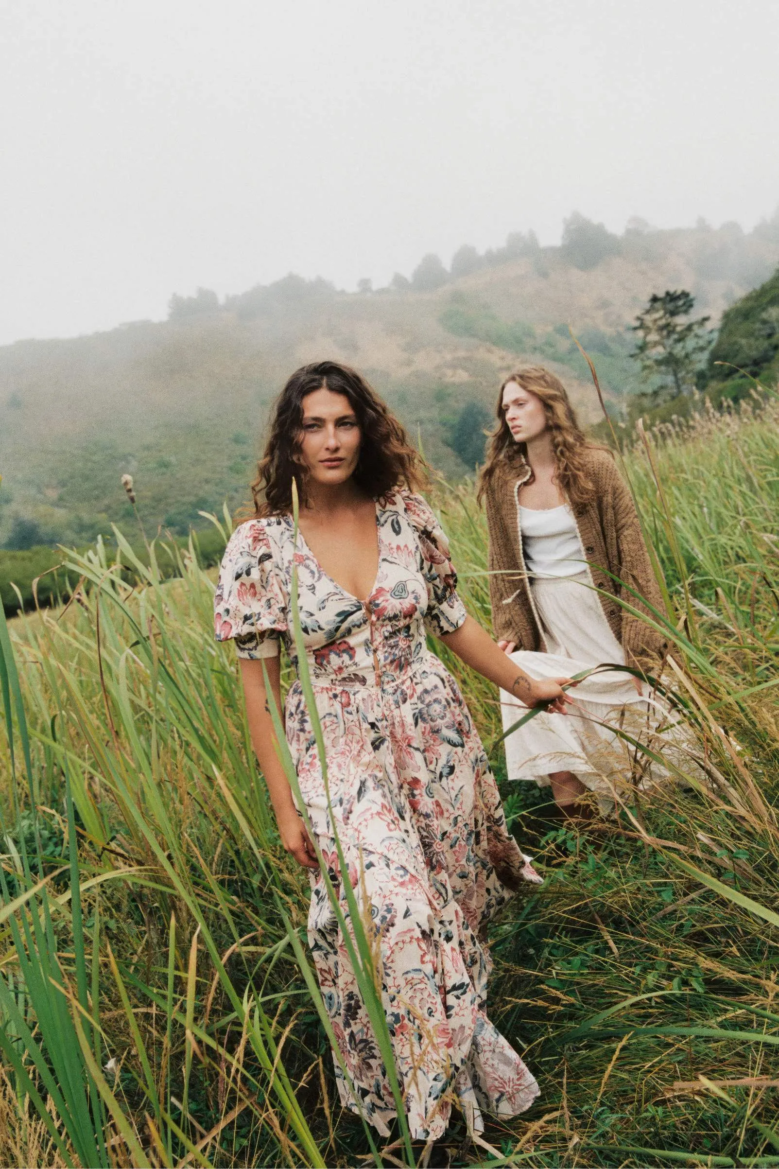 The Marie Dress | Autumn Garden Bisque
