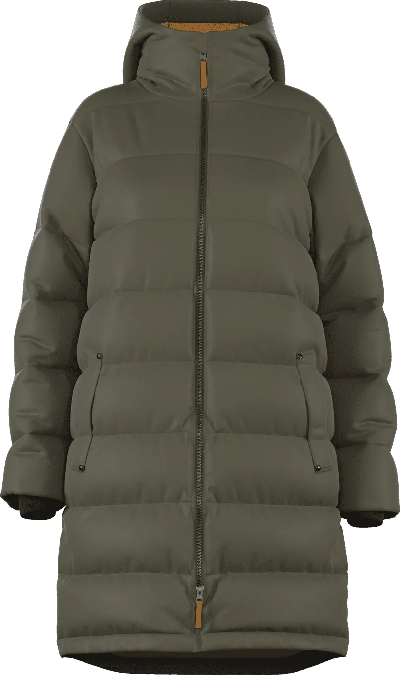 Tretorn Women&#x27;s Lumi Coat Olive Night | Buy Tretorn Women&#x27;s Lumi Coat Olive Night here | Outnorth