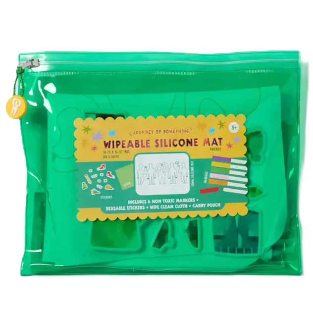 Wipeable Silicone Colouring Mat