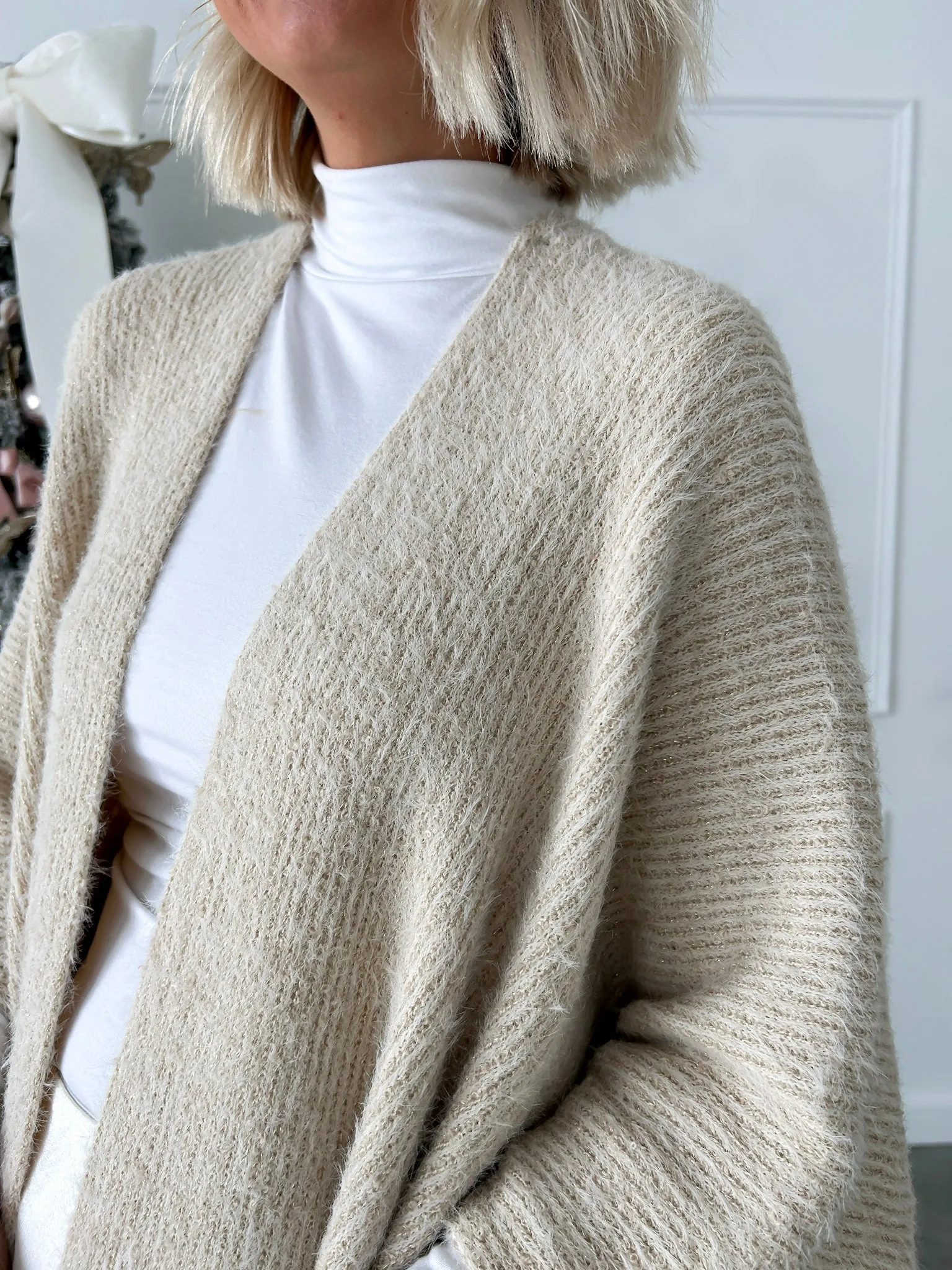 Wrapped In Comfort Ivory Poncho FINAL SALE